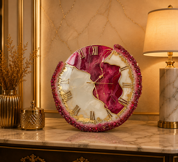 Art wall clocks in creative designs for elegant and stylish home interiors