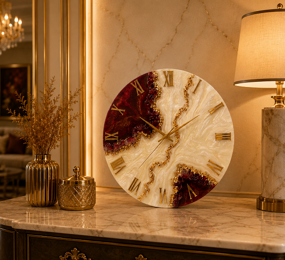 Luxury wall clocks in elegant designs for stylish home interiors